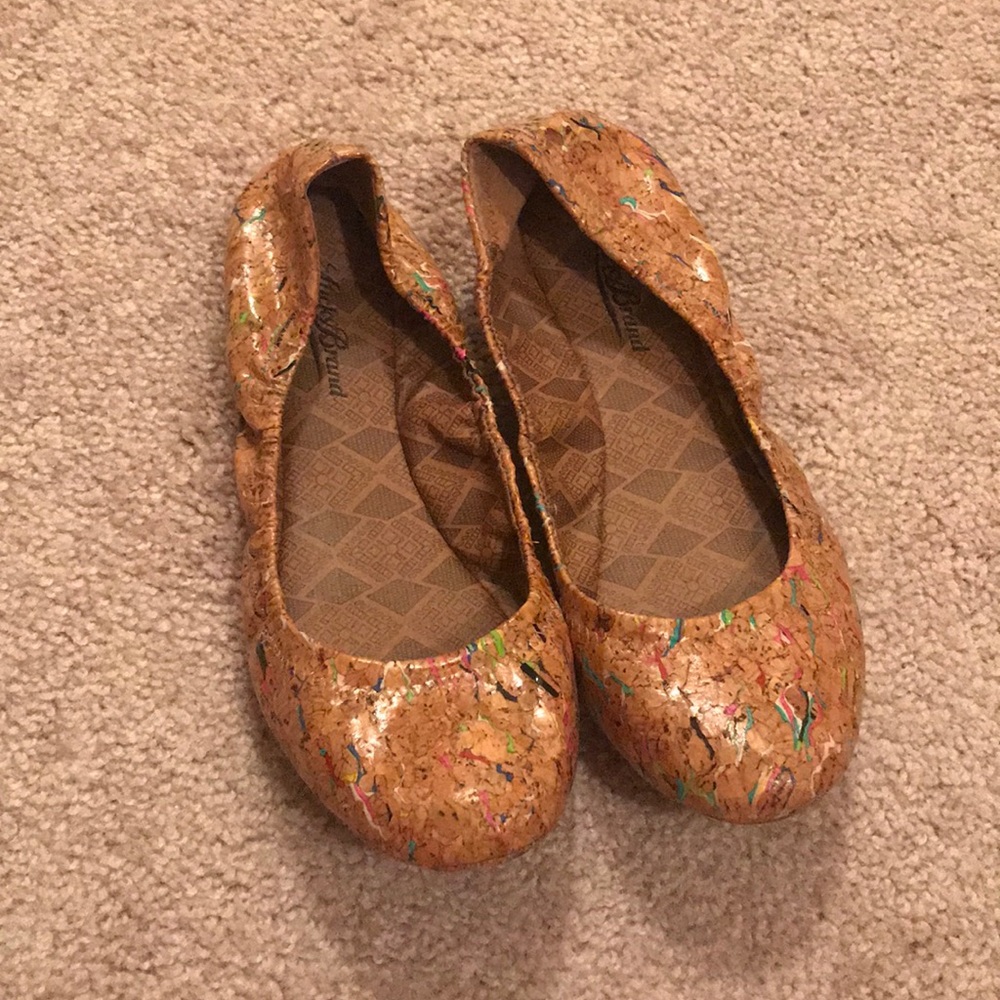 Lucky Brand multi colored flats